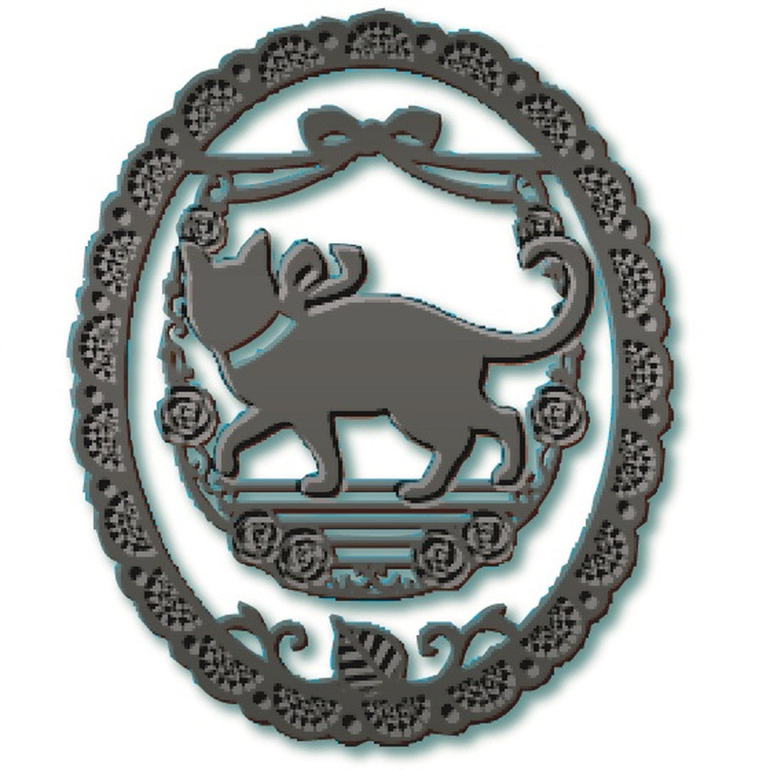 プチクリ「リボン猫B」