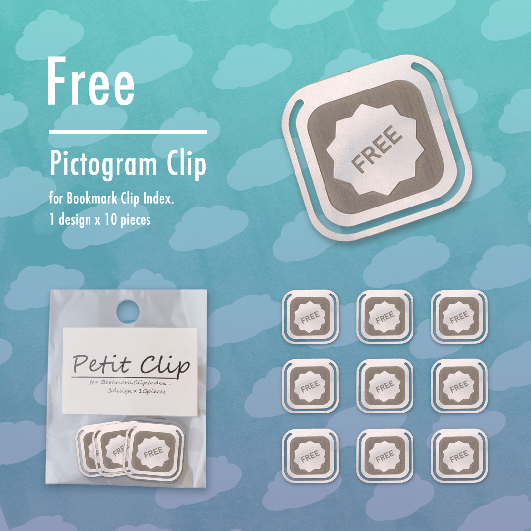 ピクトグラムクリップ「Free」