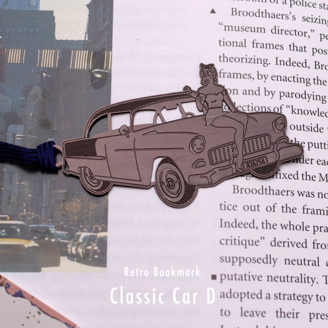 レトロブックマーク「クラシックカーD(B)」