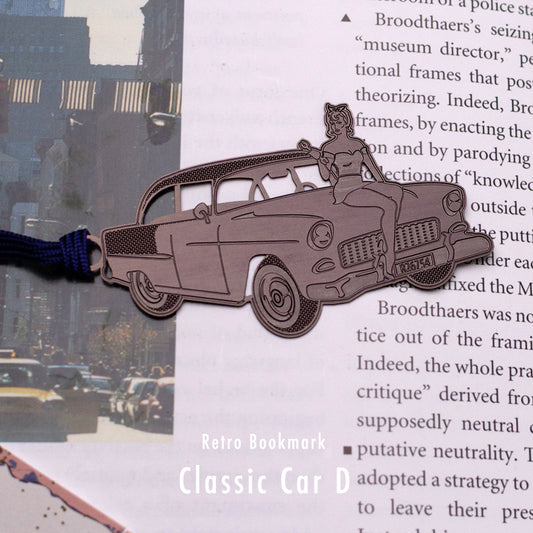レトロブックマーク「クラシックカーD(B)」
