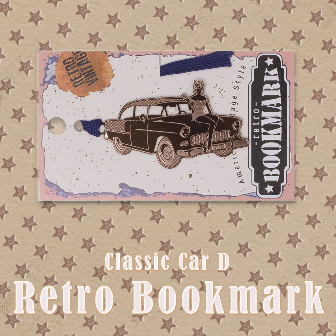 レトロブックマーク「クラシックカーD(B)」
