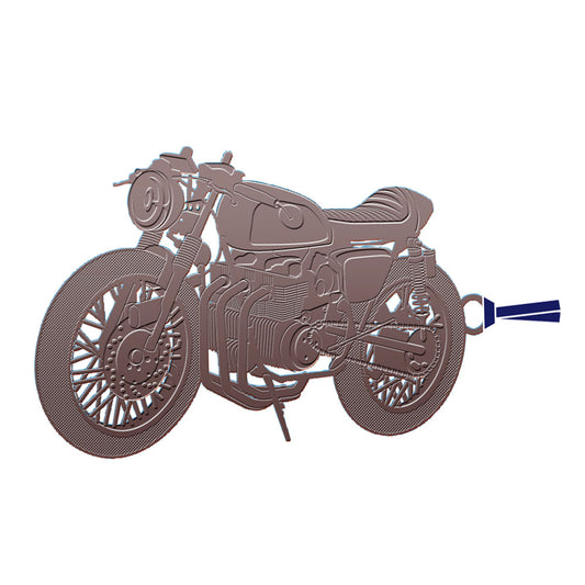 レトロブックマーク「クラシックバイクB(B)」