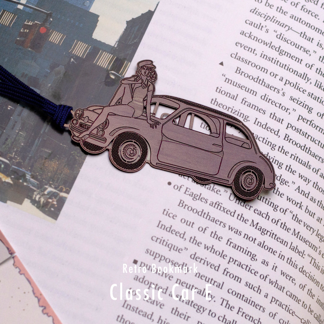 レトロブックマーク「クラシックカーE(B) 」