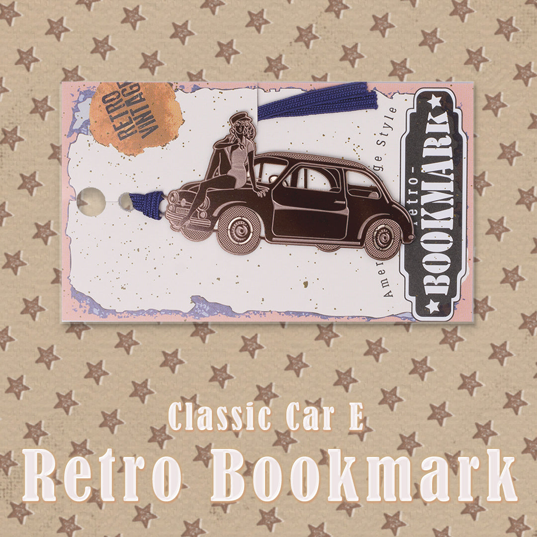 レトロブックマーク「クラシックカーE(B) 」