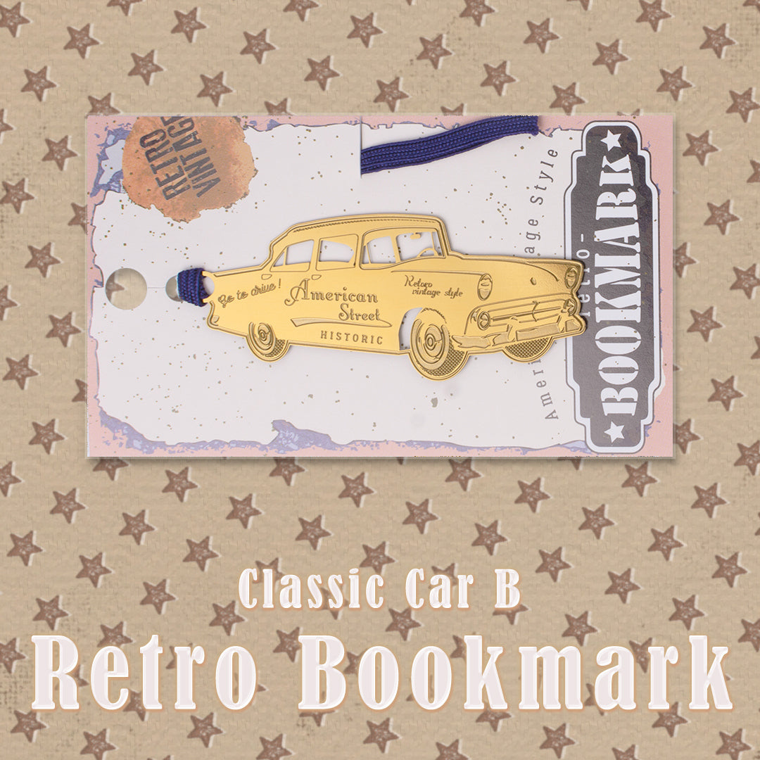 レトロブックマーク「クラシックカーB(G)」