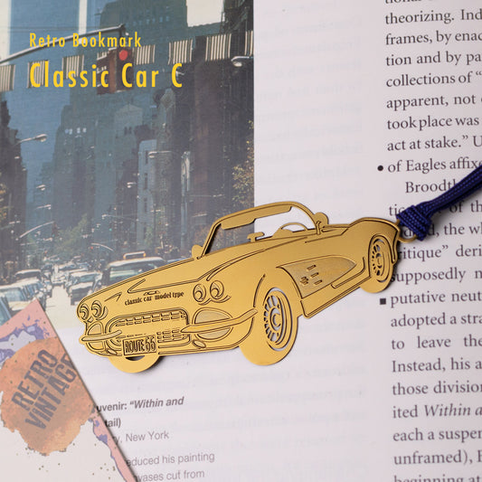 レトロブックマーク「クラシックカーC(G)」