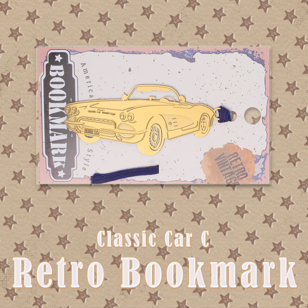 レトロブックマーク「クラシックカーC(G)」