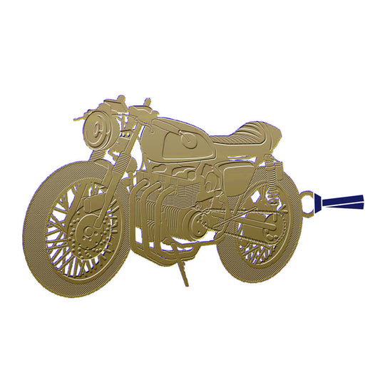 レトロブックマーク「クラシックバイクB(G)」