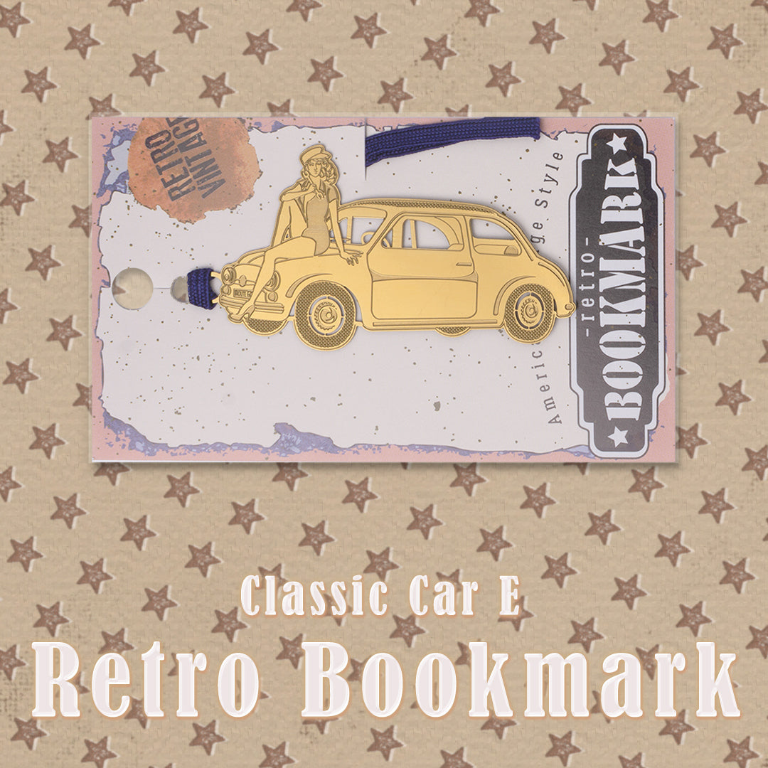 レトロブックマーク「クラシックカーE(G) 」
