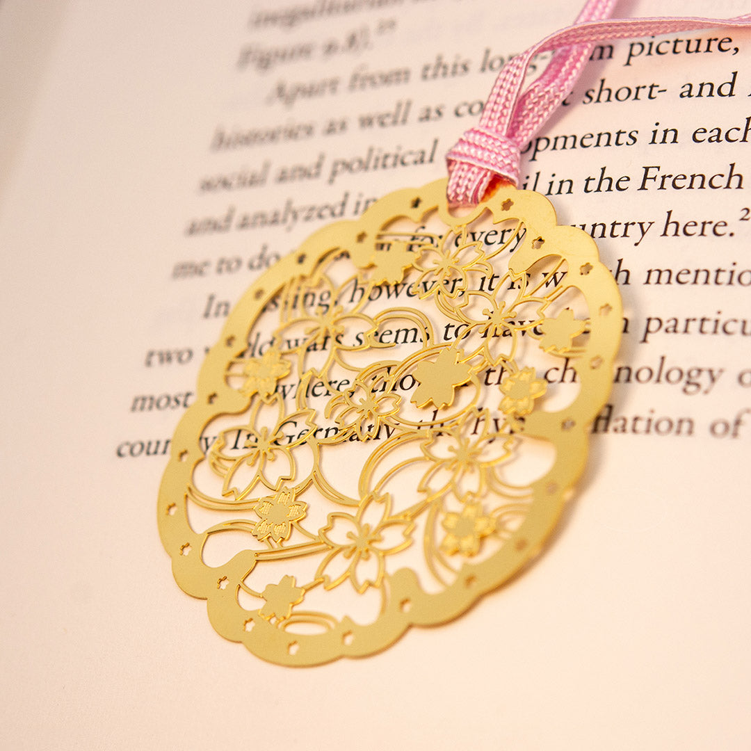 金のしおり「桜E」