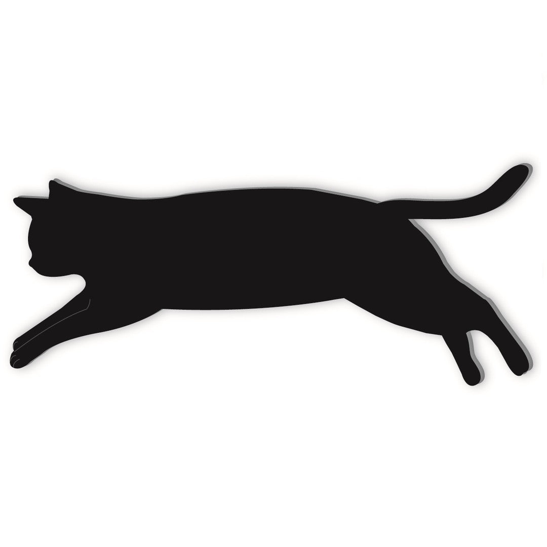 シルエットマグネット「ジャンプ猫」