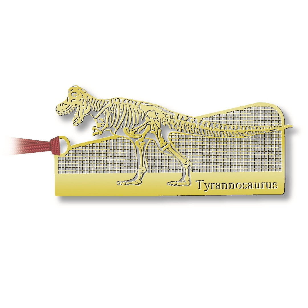 金のしおり「ティラノサウルス」