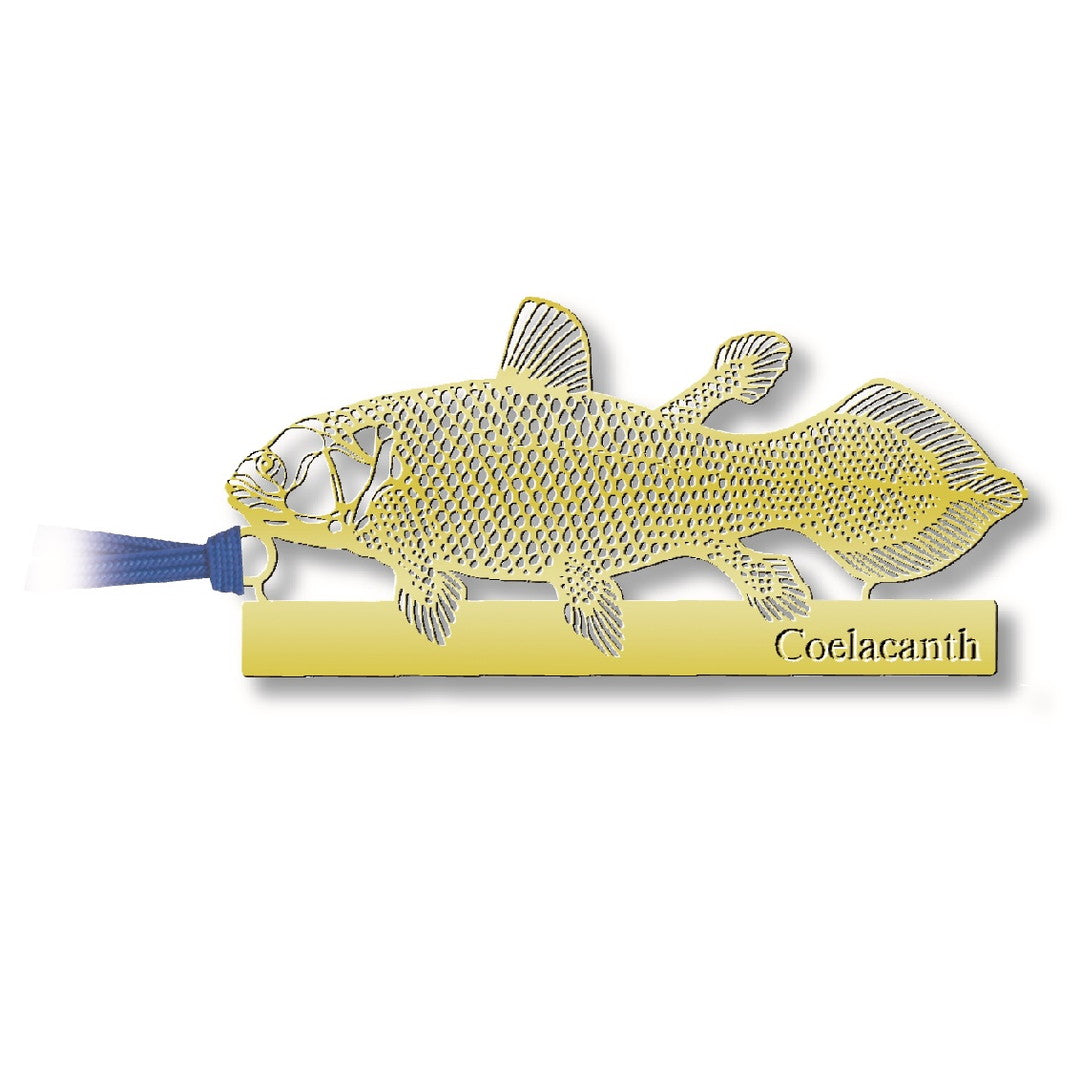 金のしおり「シーラカンス」