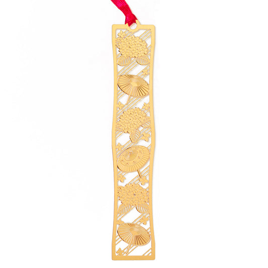 和ブックマーク「紫陽花と和傘」