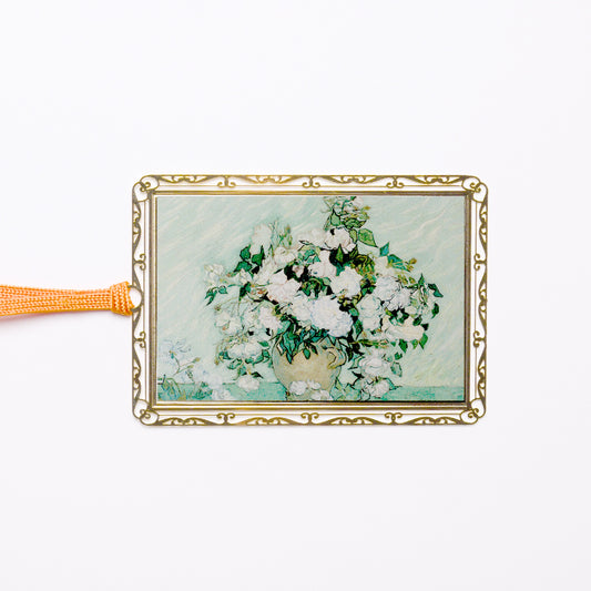 デザインブックマーク 絵画デザイン「薔薇」