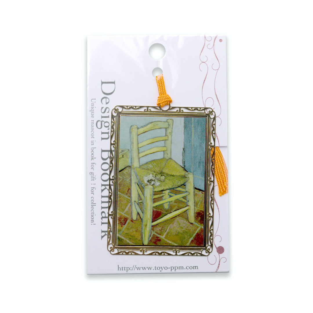 デザインブックマーク 絵画デザイン「ファン・ゴッホの椅子」