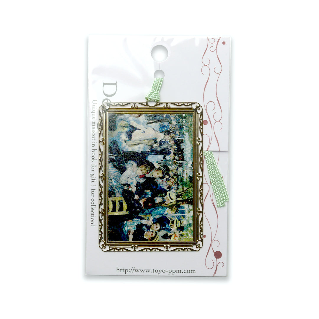 デザインブックマーク 絵画デザイン「ムーラン・ド・ラ・ギャレットの舞踏会」