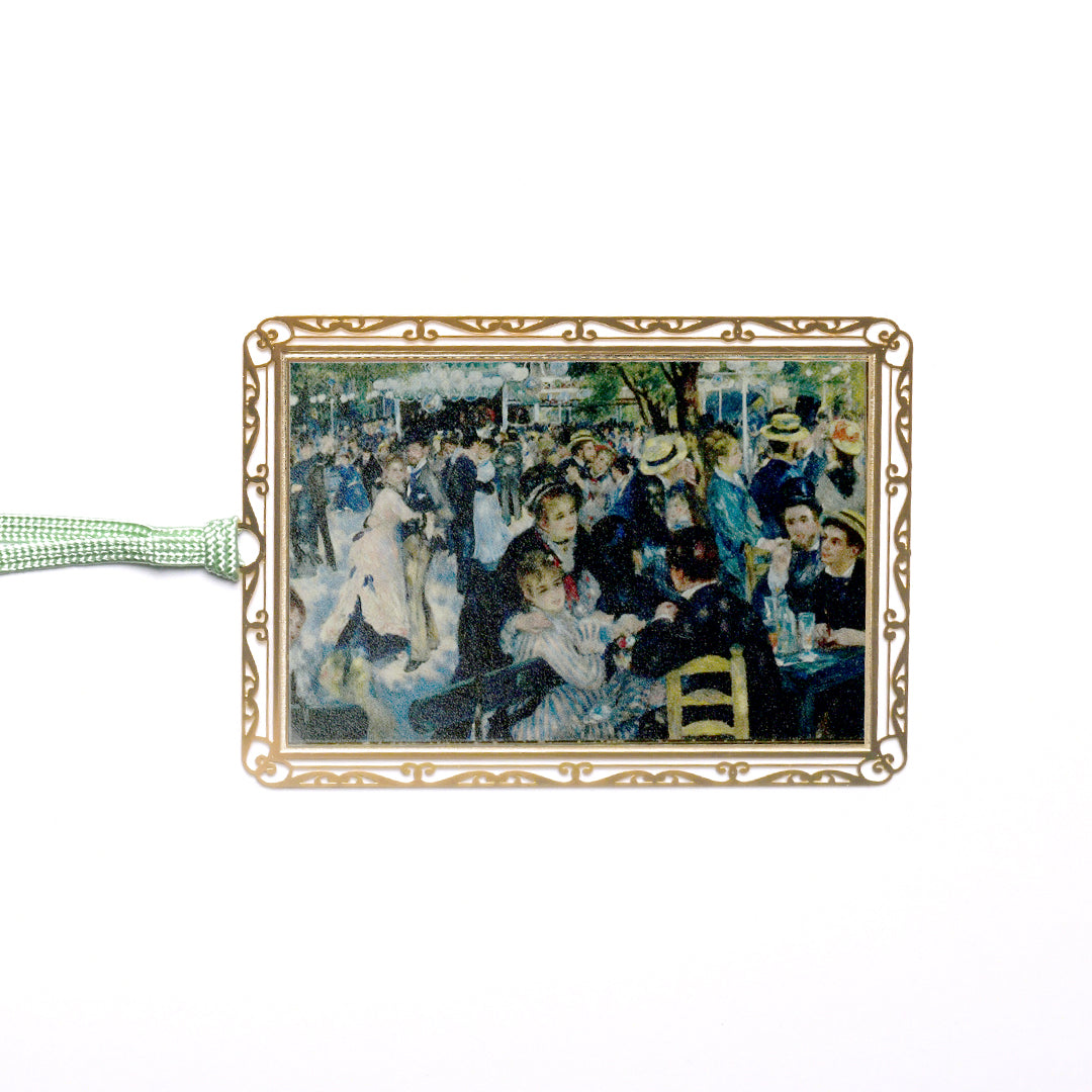 デザインブックマーク 絵画デザイン「ムーラン・ド・ラ・ギャレットの舞踏会」