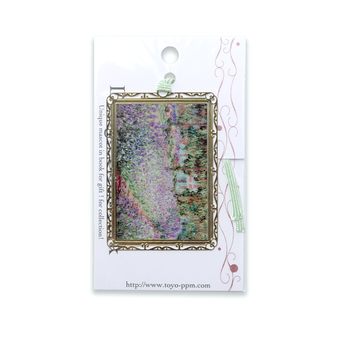 デザインブックマーク 絵画デザイン「ジヴェルニーの庭」