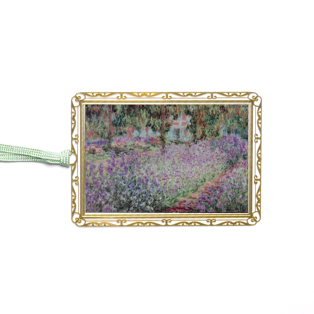 デザインブックマーク 絵画デザイン「ジヴェルニーの庭」