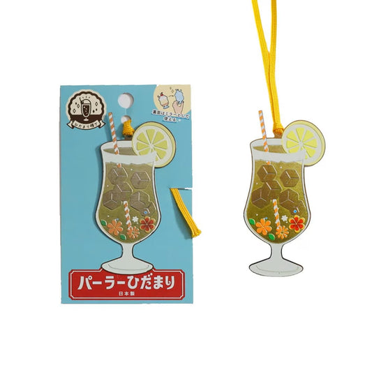 デザインブックマーク デザートシリーズ 昭和風レトロ喫茶「パーラーひだまり」レモンティー