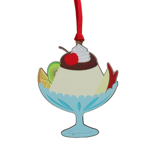 デザインブックマーク デザートシリーズ 昭和風レトロ喫茶「パーラーひだまり」プリンアラモード