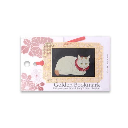 浮世絵ブックマーク「白猫」