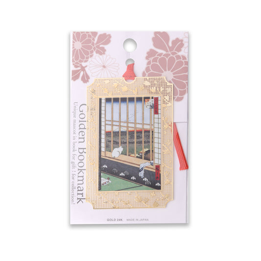 浮世絵ブックマーク「浅草田甫酉の町詣」