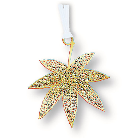 金のしおり「オオモミジ」