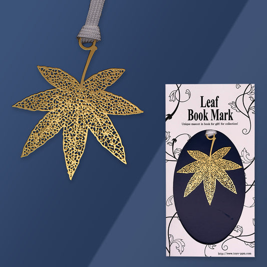 金のしおり「オオモミジ」